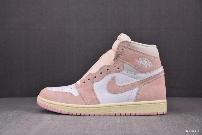 1st Kicks Shoes 1619 jordan pink” retro air high GoodFit fd2596- 1 og “washed 1109